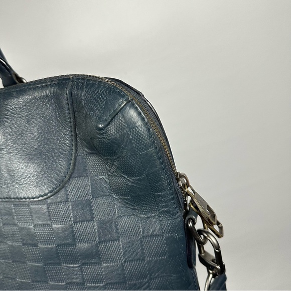 Louis Vuitton Leather Damier Infini Porte-Documents Jour Briefcase Cosmos - Picture 9 of 14